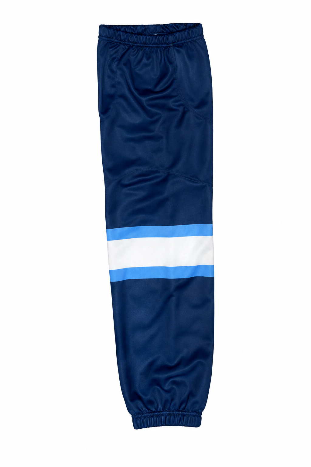Navy Socks with team stripes